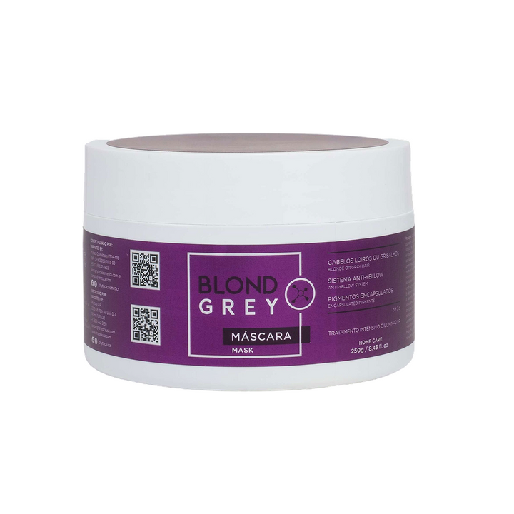 Blond Grey Hair Mask